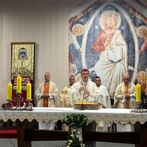 Biskup Šaško predvodio misu za žrtve Holodomora u Ukrajini u Bogoslužnom prostoru bl. Alojzija Stepinca